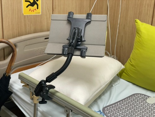 ARKON 아콘 더블로버스트엑스 클램프 T12XCPMX 다목적 태블릿 거치대, 병원 침대 